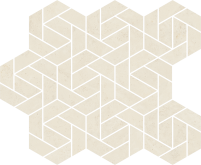 620110000153 Декор Metropolis Royal Ivory Mosaico Icon Натуральная 28.6x34.7