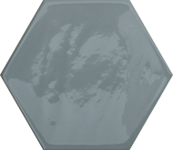 Плитка Kane Hexagon Grey 16x18