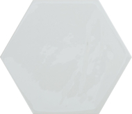Плитка Kane Hexagon White 16x18