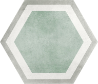 Керамогранит Six Cementine Pisa Aqua 23x27