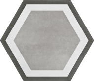 Керамогранит Six Cementine Pisa Grey 23x27