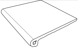 Ступень Tatra Фронтальная Peldano Carbon 33x33