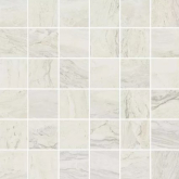 Мозаика Gemstone Mosaico White Rett чип 4.95x4.95 31.6x31.6