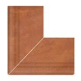 Бордюр Terrace Antislips Natural Series Наружный угол 90 Cotto Handle 30x30