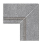 Бордюр Terrace Antislips Natural Series Внутренний угол 90 Cement Grey Handle 25x25