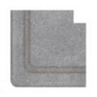 Бордюр Terrace Antislips Natural Series Наружный угол закругленный Cement Grey Handle 25x25