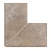 Бордюр Terrace Antislips Natural Series Наружный угол 90 Natural Mocha Flat Handle 25x25