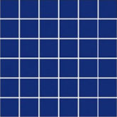 Мозаика Porcelain Mosaic Cobalt 5x5 30x30