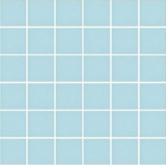 80051.4 Мозаика Porcelain Mosaic Aqua Blue 5x5 30x30