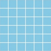 80061.3 Мозаика Porcelain Mosaic Light Blue Antislip 5x5 30x30