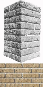 312-15 Искусственный камень Алтен брик Кофейный 18.5x5.5