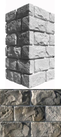 431-85 Искусственный камень Шеффилд Серый 32x20