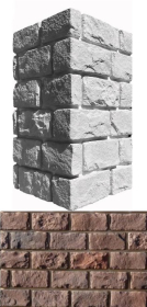 437-45 Искусственный камень Шеффилд Коричневый 16.5x9.5