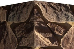 602-95 Искусственный камень Рутланд Коричневый 19x14.5