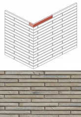 Искусственный камень White Hills Реген Брик 694-15 Design угол 33x4