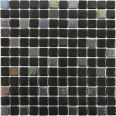 STP-BK008-L Мозаика Steppa Черный стекло (25х25) 31.5x31.5