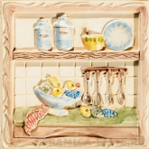 Декор Fiesta Charming Brown Decor 3 15x15