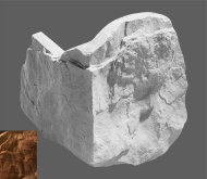 Искусственный камень Бергамо Угловой элемент 345