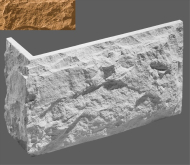 Искусственный камень Бретань Угловой элемент 945 33.5x20