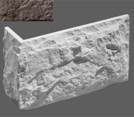 Искусственный камень Бретань Угловой элемент 740