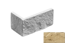 Искусственный камень Версаль Угловой элемент в цвет фона 18x9.9