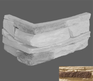 Искусственный камень Корсика Угловой элемент 065 20x10