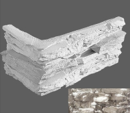 Искусственный камень Леонардо Угловой элемент 098