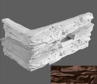 Искусственный камень Леонардо Угловой элемент 510