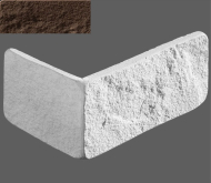 Искусственный камень Монако Угловой элемент 709/27.5x11.5x2 27.5x11.5