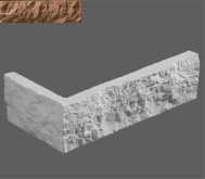 Искусственный камень Неаполь Угловой элемент 915 9,4/20x5,2x1,2