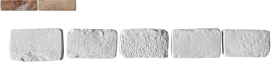 Искусственный камень Орлеан Тычок 333 12-14x7-8x1,7