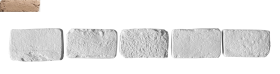 Искусственный камень Орлеан Тычок 402 12-14x7-8x1.7