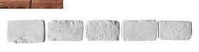 Искусственный камень Орлеан Тычок 441 12-14x7-8x1,7
