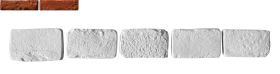 Искусственный камень Орлеан Тычок 776 12-14x7-8x1,7