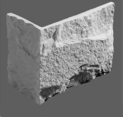 Искусственный камень Турин Угловой элемент 100 17.6/7.4(26/12.5)x14.5x3
