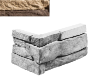 Искусственный камень Шампань Угловой элемент 874 20/10x10x3