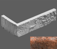 Искусственный камень Прованс Угловой элемент 480/11x6.5x1.6 23.5x6.5