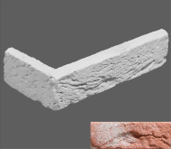 Искусственный камень Сен-Жермен Угловой элемент 490/9x5x1.5 18.5x5