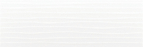 Плитка Blanco Brillo Wellen 30x90
