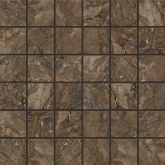 Mosaic/BR04_PS/30x30/5x5 Декор Bernini Dark Brown BR04 Полированная чип 30x30