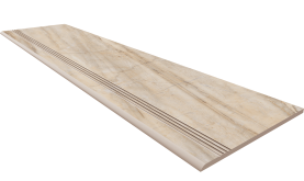 Steptrade/BR01_NS/30x120x10 Ступень Bernini Pearl BR01 Неполированная с насечками 30x120