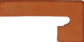 Плинтус Gres Zanquin D Rojo 40x20