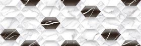 Декор Carara Hexa Dec 90x30