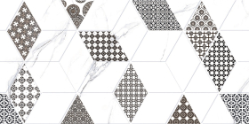 TP3628H2 Декор Дамон Ромбы 30x60