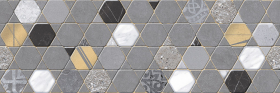 Декор Cemento Ash Crystal Dec 90x30