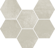 Декор Expo White Mosaico Hexagon Натуральная 620110000172 25x29