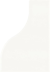 Плитка Curve White Gloss