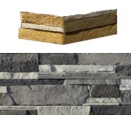 242-85 Искусственный камень Зендлэнд Серыйx10 26.5x10