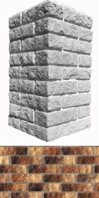 Искусственный камень Алтен брик Кофейный 18.5x5.5