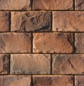 Искусственный камень Шеффилд Коричневый 20x40